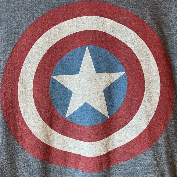 Marvel Captain America Men’s Graphic Tee -XL - Picture 3 of 4
